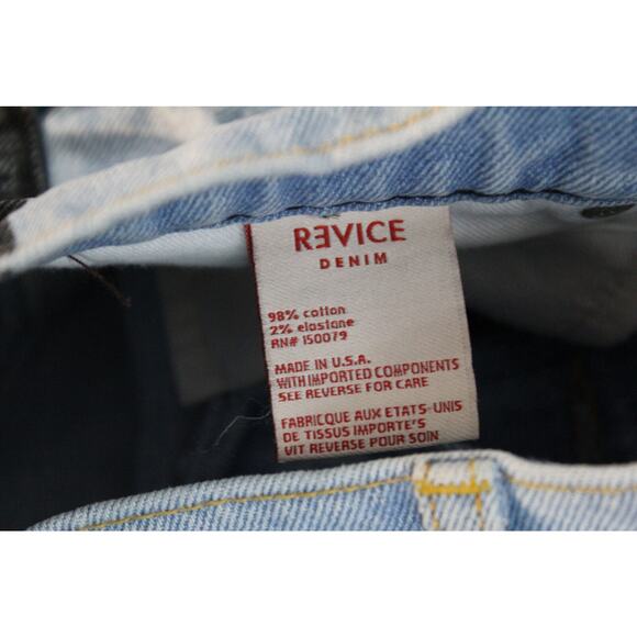 Revice Jeans Ex-boyfriend Harlow Wash Two Tone High Waist Jeans Size 26 - Picture 4 of 6